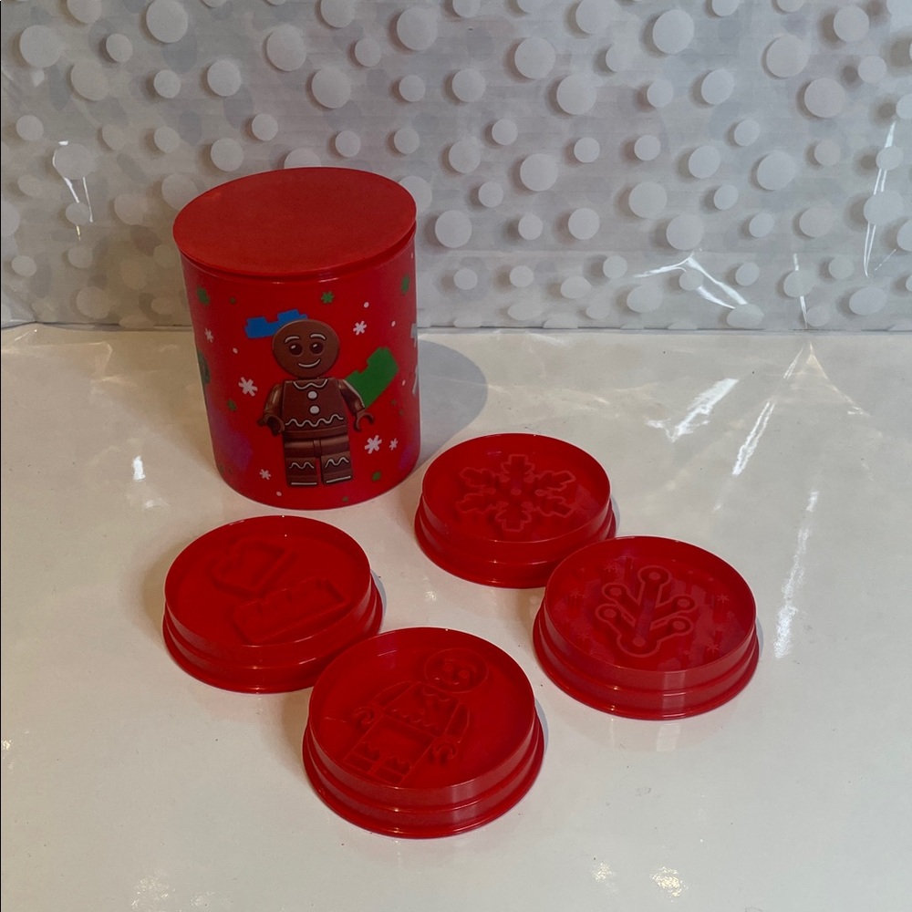 🎁2/$15- LEGO 5008259 Holiday 👩‍🍳🍪Cookie Stamps & Mug Set Christmas VIP Insiders
